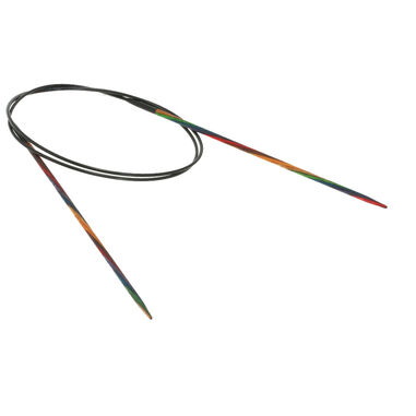 Lana Grossa Rundsticka Design-trä: Multicolor St. 2,5/80cm