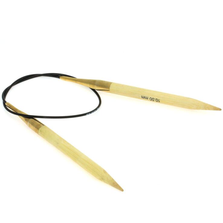 Lana Grossa Rundsticka Bambu St. 10,0/60cm