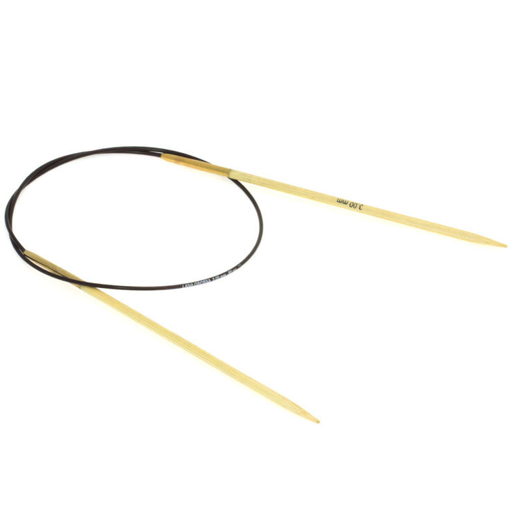 Lana Grossa Rundsticka Bambu St. 3,0/60cm