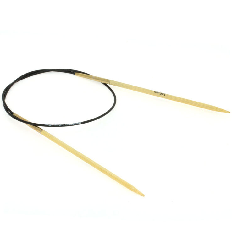 Lana Grossa Rundsticka Bambu St. 3,5/60cm