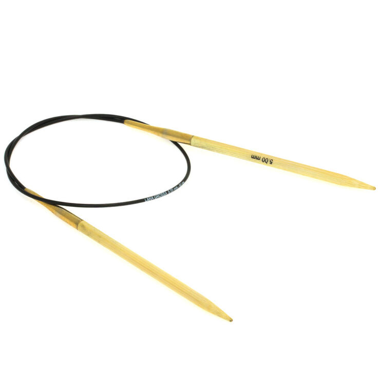 Lana Grossa Rundsticka Bambu St. 5,0/60cm
