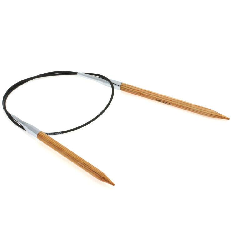 Lana Grossa Rundsticka Design-trä: Natur St. 6,0/60cm