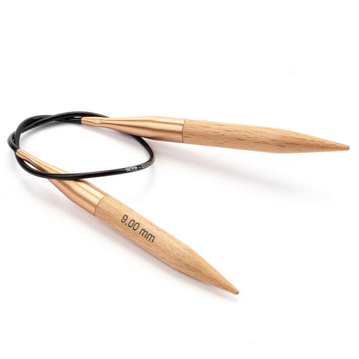 Lana Grossa Rundsticka bok St. 9,0/40cm