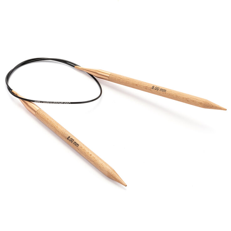 Lana Grossa Rundsticka bok St. 8,0/60cm