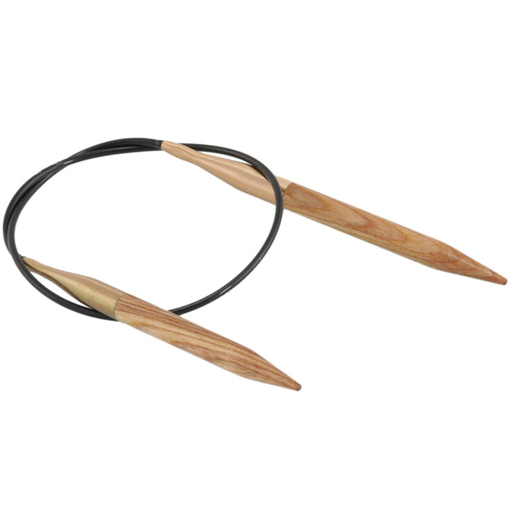 Lana Grossa Rundsticka Design-trä: Signal St. 6,0/40cm