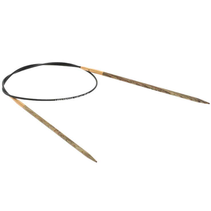 Lana Grossa Rundsticka Design-trä: Signal St. 3,5/60cm