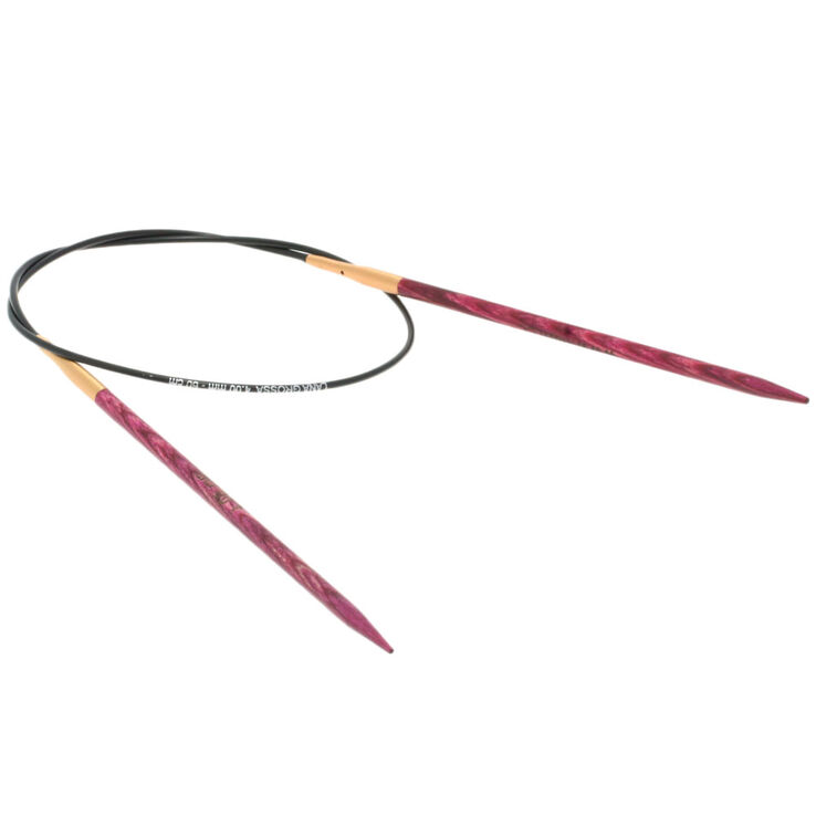 Lana Grossa Rundsticka Design-trä: Signal St. 4,0/60cm