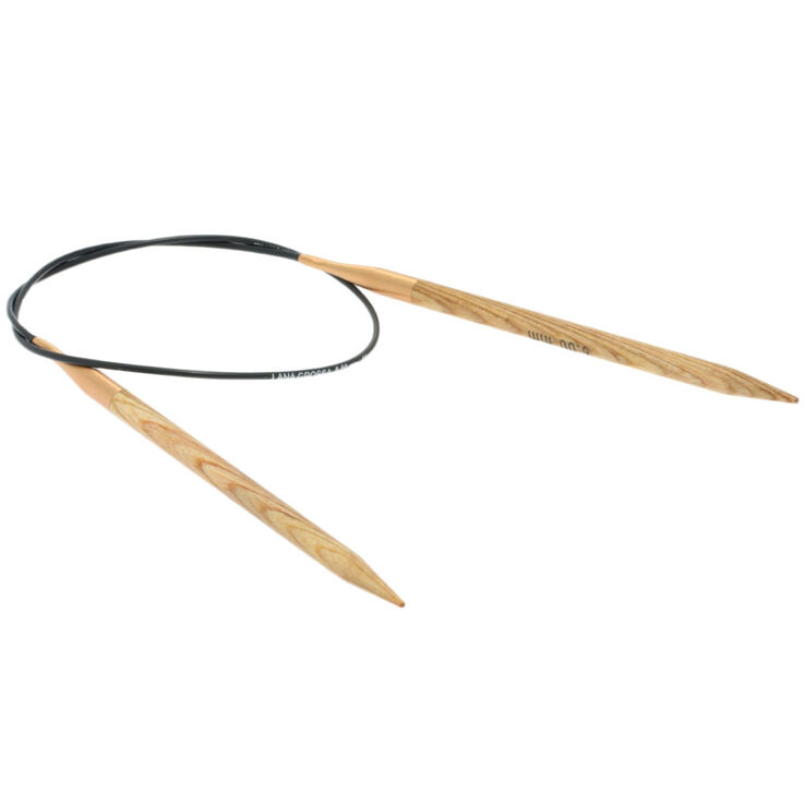 Lana Grossa Rundsticka Design-trä: Signal St. 6,0/60cm