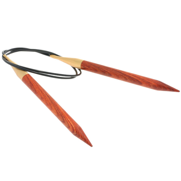 Lana Grossa Rundsticka Design-trä: Signal St. 10,0/80cm