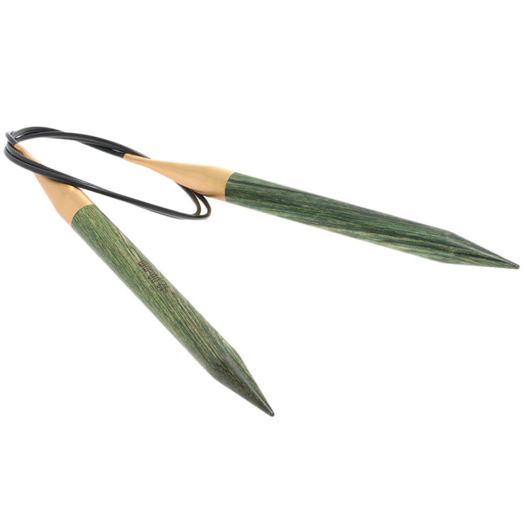 Lana Grossa Rundsticka Design-trä: Signal St. 12,0/80cm