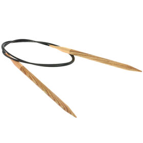 Lana Grossa Rundsticka Design-trä: Signal St. 6,0/80cm