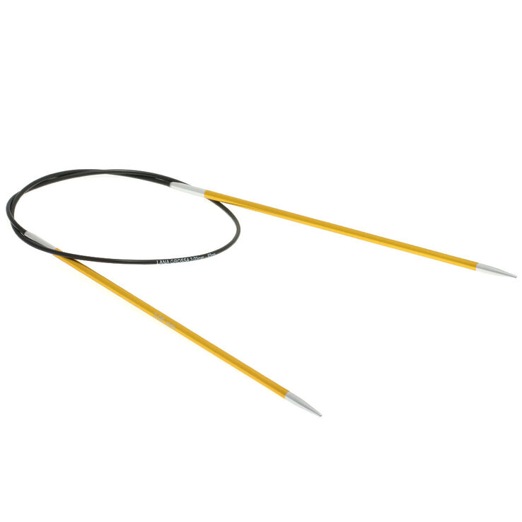 Lana Grossa Rundsticka Aluminium Rainbow St. 3,0/40cm
