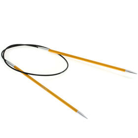 Lana Grossa Rundsticka Aluminium Rainbow St. 3,5/40cm