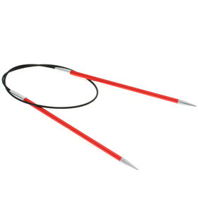 Lana Grossa Rundsticka Aluminium Rainbow St. 4,0/40cm