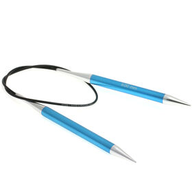 Lana Grossa Rundsticka Aluminium Rainbow St. 9,0/60cm