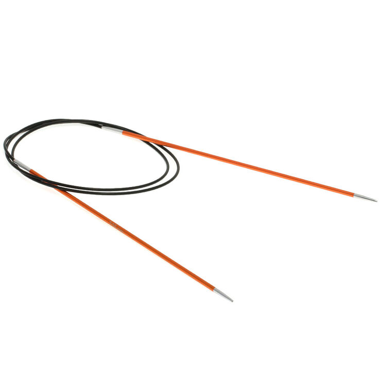 Lana Grossa Rundsticka Aluminium Rainbow St. 2,0/80cm