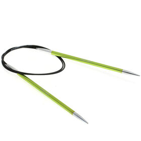 Lana Grossa Rundsticka Aluminium Rainbow St. 5,0/100cm