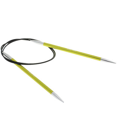 Lana Grossa Rundsticka Aluminium Rainbow St. 5,5/80cm
