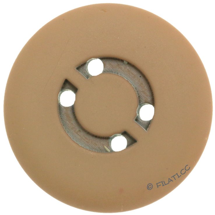 UNION KNOPF 450472/25mm | 18-ljus brun