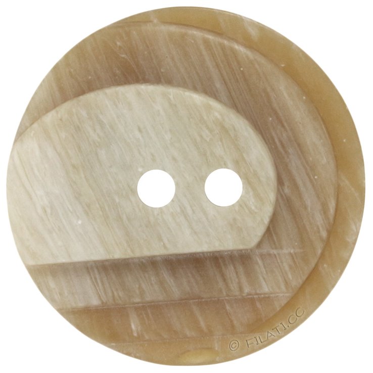 Union Knopf UNION KNOPF 45755/23mm | 16-brunbeige
