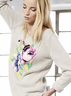 Lana Grossa TRÖJA Organico - Stickmönster (DK)