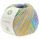 Lana Grossa A MANO (Linea Pura) | 20-grå/turkosblå/orange/syren