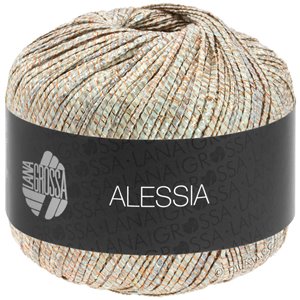 Lana Grossa ALESSIA | 101-silver/gyllen/koppar/grå