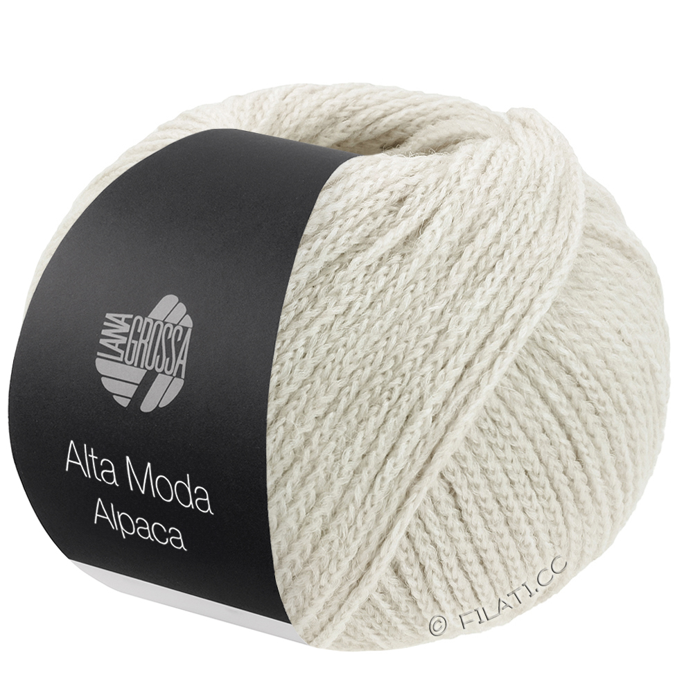 Lana Grossa ALTA MODA ALPACA | 115-silvergrå