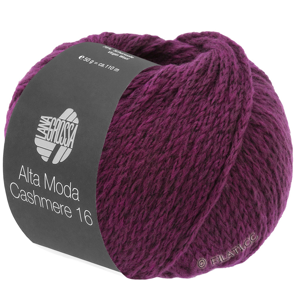 Lana Grossa ALTA MODA CASHMERE 16 | 86-rödviolett