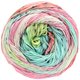 Lana Grossa ARUBA | 03-jade/citrusgul/ljus röd/turkos