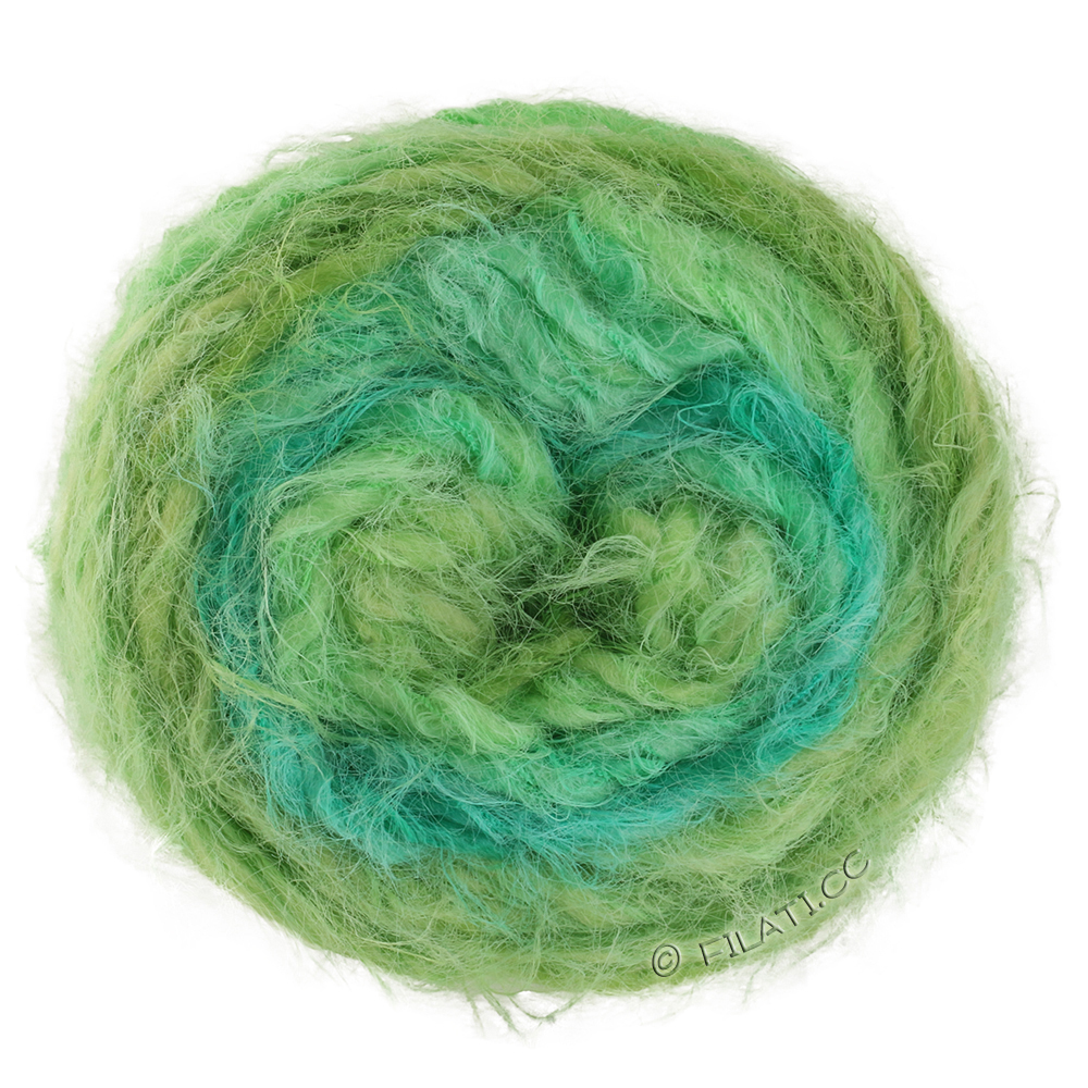 Lana Grossa  | 103-majgrön/limett/kiwi/äppelgrön