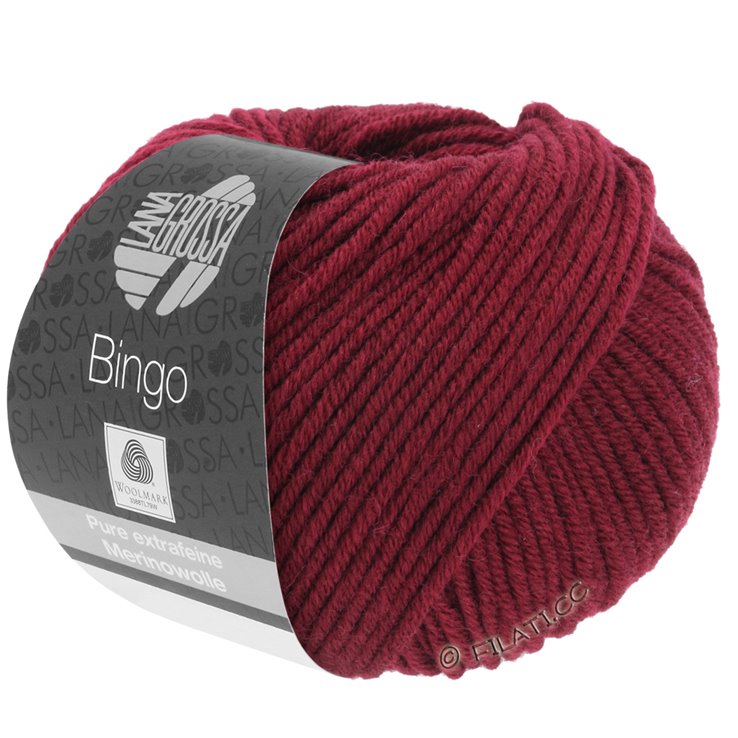 Lana Grossa BINGO Uni/Melange | 007-vinröd