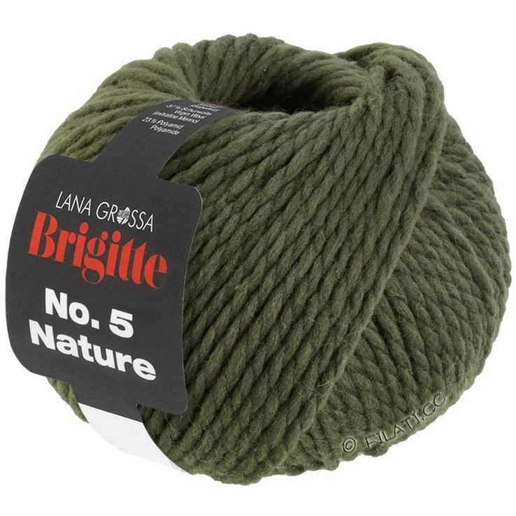 Lana Grossa BRIGITTE NO. 5 Nature | 007-mossgrön