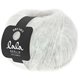 Lana Grossa BRUSHY Uni/Print (lala BERLIN) | 011-silvergrå