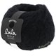 Lana Grossa BRUSHY Uni/Print (lala BERLIN) | 012-svart