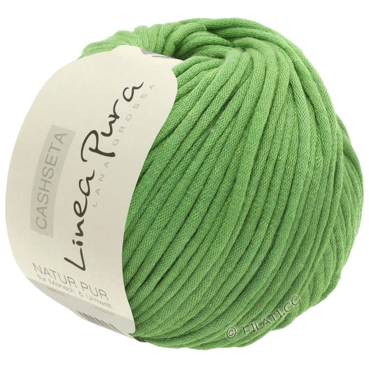 Lana Grossa CASHSETA (Linea Pura) | 01-ljus grön