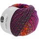Lana Grossa COLORS FOR YOU | 146-rödviolett/blåviolett/cyklamen/gul/mörk grön/gulgrön/orange/brandröd/bordeaux