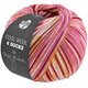 Lana Grossa COOL WOOL 4 SOCKS PRINT III | 7201-pink/vinröd/ecru/gul/kamel