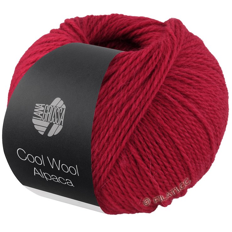 Lana Grossa COOL WOOL Alpaca | 04-röd