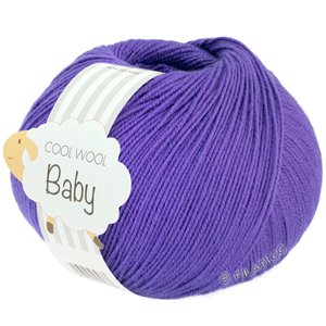 Lana Grossa COOL WOOL Baby Uni/Print 50g | 317-violett