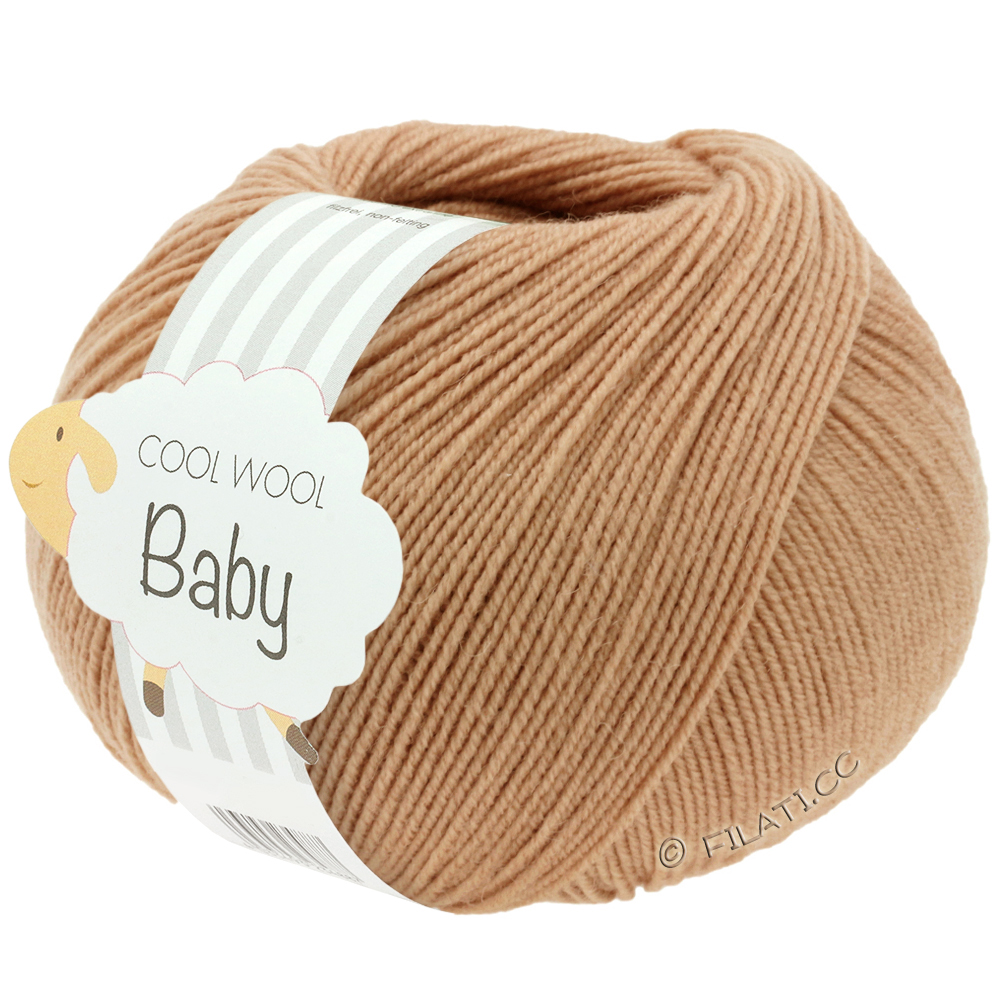 Lana Grossa COOL WOOL Baby Uni/Print 50g | 338-äggskal