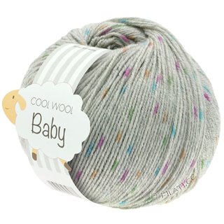 Lana Grossa COOL WOOL Baby Uni/Print 50g