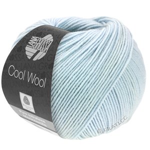Lana Grossa COOL WOOL   Uni/Melange/Neon | 2057-pastellblå