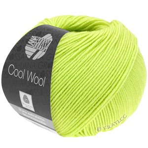 Lana Grossa COOL WOOL   Uni/Melange/Neon | 2089-gulgrön