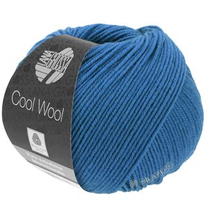 Lana Grossa COOL WOOL   Uni | 0555-koboltblå