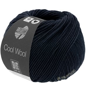 Lana Grossa COOL WOOL Mélange (We Care) | 1430-svartblå melerad