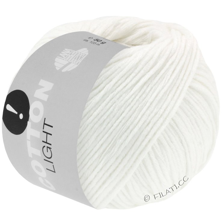 Lana Grossa COTTON LIGHT | 01-vit