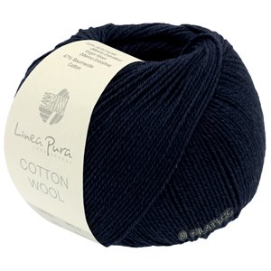 Lana Grossa COTTON WOOL (Linea Pura) | 06-nattblå
