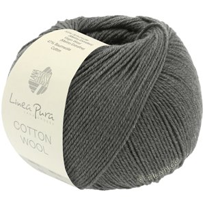 Lana Grossa COTTON WOOL (Linea Pura) | 07-mörk grå