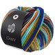 Lana Grossa CRAZY | 10-turkos/orange/senap/royal